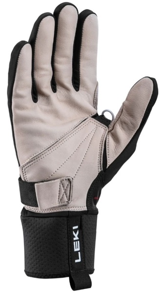 Rukavice na běžky Leki PRC Premium Black/Sand 652903301 25/26