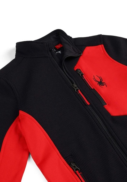 Dětská mikina/svetr Spyder Bandit Full Zip Jacket Kids Black 38C485401-BLK 25/26