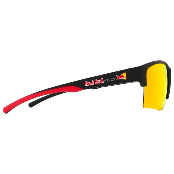 Sluneční brýle Red Bull Spect Chain-02P Black/Brown With Red/Orange Mirror cat. 3 26/27