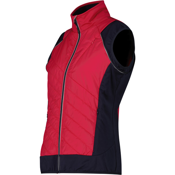 Dámská bunda s odepínacími rukávy  CMP Women's hybrid jacket 30A2276-B807 Magenta 26/27
