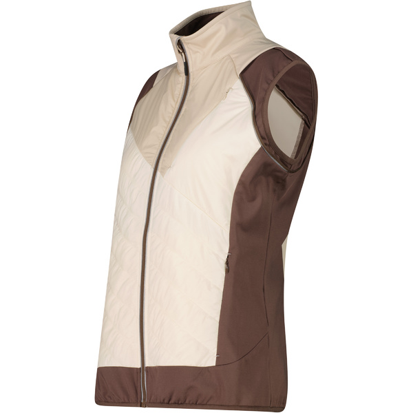 Dámská bunda s odepínacími rukávy  CMP Women's hybrid jacket 30A2276-P322 Cream 26/27