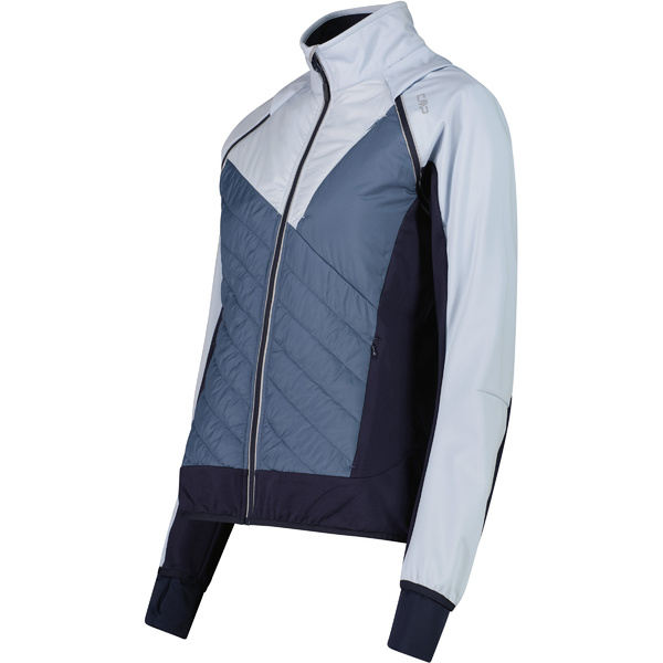 Dámská bunda s odepínacími rukávy  CMP Women's hybrid jacket 30A2276-M928 Sky Blue 26/27
