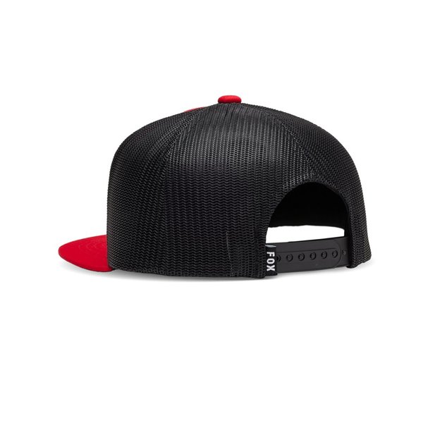 Dětská Kšiltovka Fox Youth Absolute Snapback Mesh Hat Flame Red 31802-122 26/27
