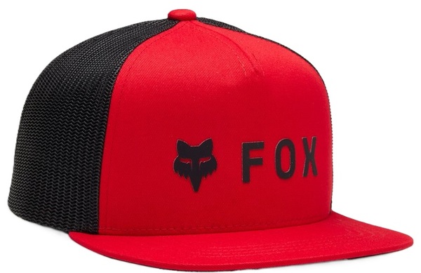 Dětská Kšiltovka Fox Youth Absolute Snapback Mesh Hat Flame Red 31802-122 26/27
