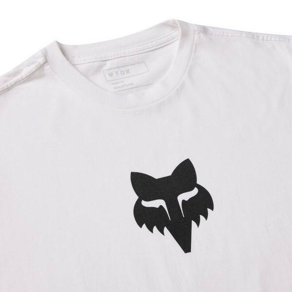 Pánské triko Fox Head 195 Original SS Tee Optic White 39402-190 26/27