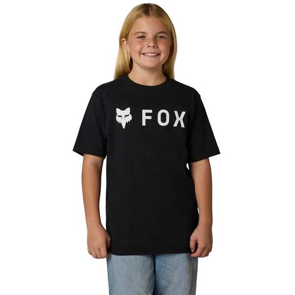 Dětské/Juniorské Triko Fox Youth Absolute Ss Tee Ultra Black 39613-D95 26/27
