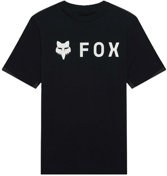 Dětské/Juniorské Triko Fox Youth Absolute Ss Tee Ultra Black 39613-D95 26/27