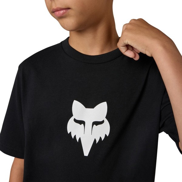 Dětské/Juniorské Triko Fox Youth Head Ss Tee Ultra Black 39614-D95 26/27