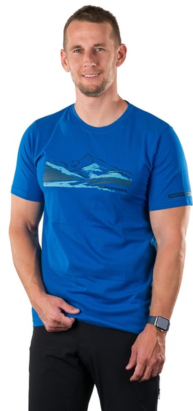 Pánské triko Northfinder Barto TR-5046OR-281 Blue 26/27