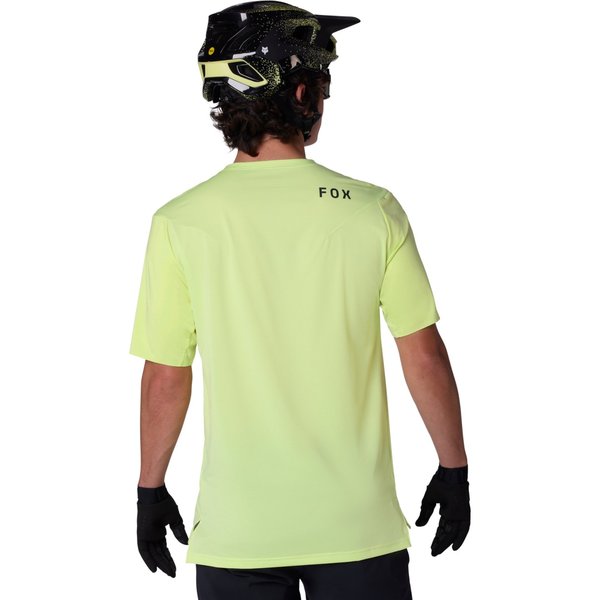 Cyklistický Dres FOX Flexair SS Jersey Lime 38367-334 26/27