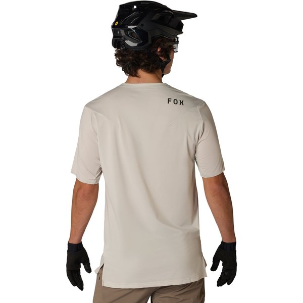 Cyklistický Dres FOX Flexair SS Jersey Chalk 38367-089 26/27
