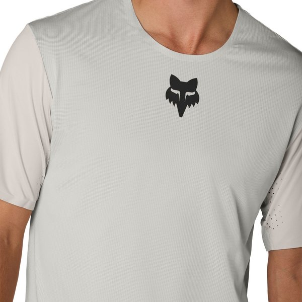 Cyklistický Dres FOX Flexair SS Jersey Chalk 38367-089 26/27