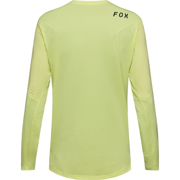 Cyklistický Dres FOX Flexair LS Jersey Lime 38251-334 26/27