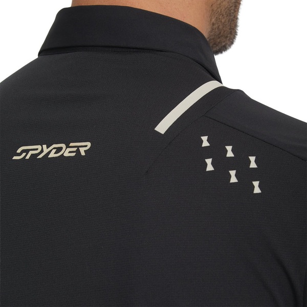 Pánské Polo triko Spyder Pinnacle Short Sleeve Polo Black 38A011600-BLK 26/27
