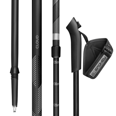 Hole Nordic Walking Spokey CLOUD Black K944807 26/27