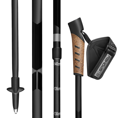 Hole Nordic Walking Spokey Peak Black K944813 26/27