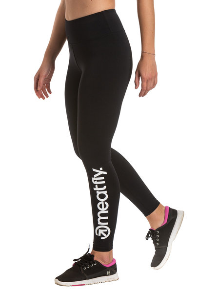 Dámské sportovní legíny Meatfly Arabel White Logo 26/27