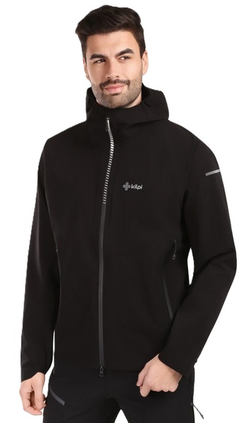 Pánská outdoorová bunda Kilpi HURRICANE-M černá 1M0103KIBLK 26/27