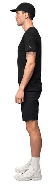 Pánské lehké vlněné triko Devold Breeze Merino 150 T-shirt Man Black GO 180 210 A 950A 26/27