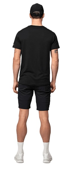 Pánské lehké vlněné triko Devold Breeze Merino 150 T-shirt Man Black GO 180 210 A 950A 26/27