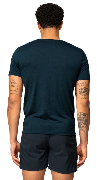 Pánské merino triko Devold Everyday Classic Script Tee Man Ink GO-180-295-C-284A 26/27