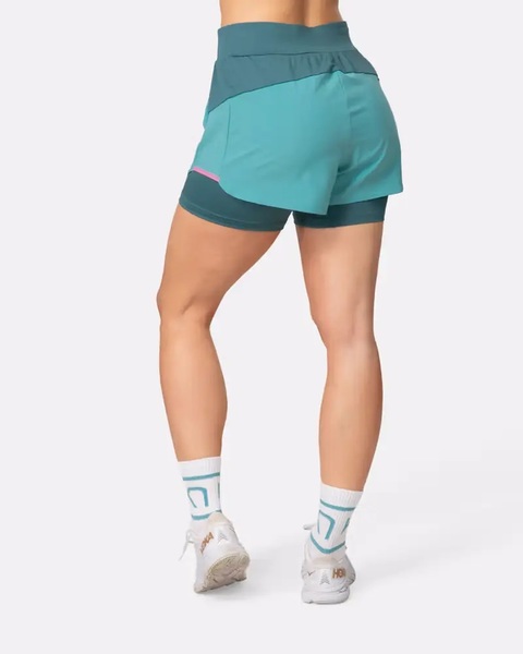 Dámské šortky Kari Traa Mija Training Shorts Lagon 623764 26/27
