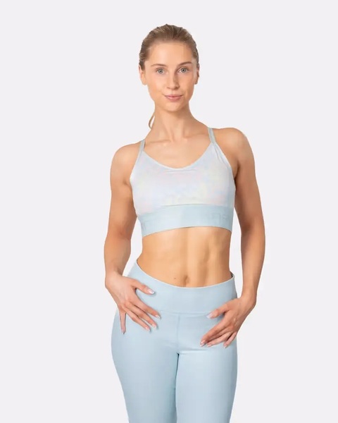 Dámská sportovní podprsenka Kari Traa Froya Printed Aquatic 623276 26/27