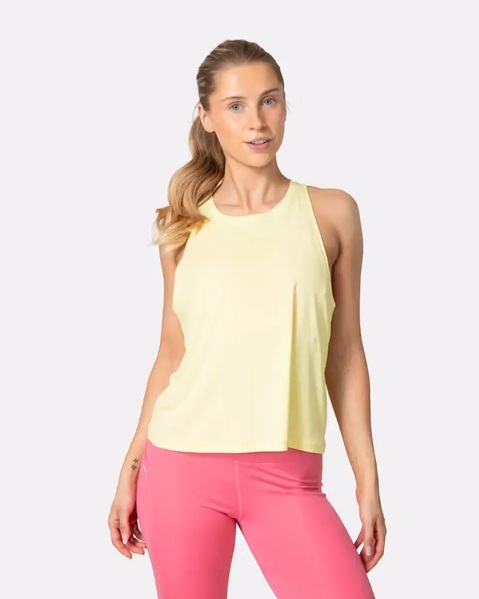 Dámské sportovní tílko top Kari Traa Una Tanktop mellow yellow 623961 26/27