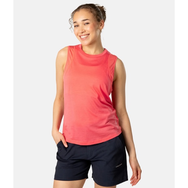 Dámské merino tílko Kari Traa Embla Wool Top Candy 623719 26/27