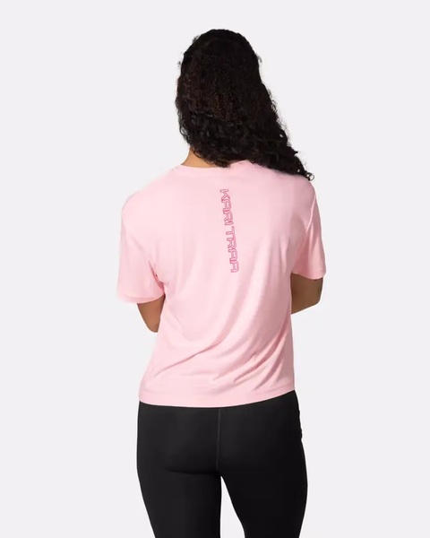 Dámské funkční triko Kari Traa Una T-Shirt Cotton Candy 623962 26/27