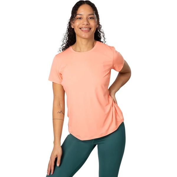Dámské funkční triko Kari Traa AVA T-shirt Peach Bloom 623946 26/27