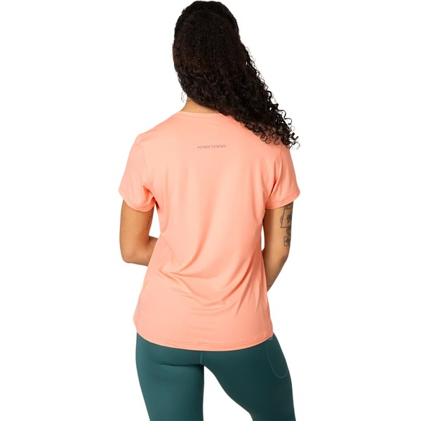 Dámské funkční triko Kari Traa AVA T-shirt Peach Bloom 623946 26/27