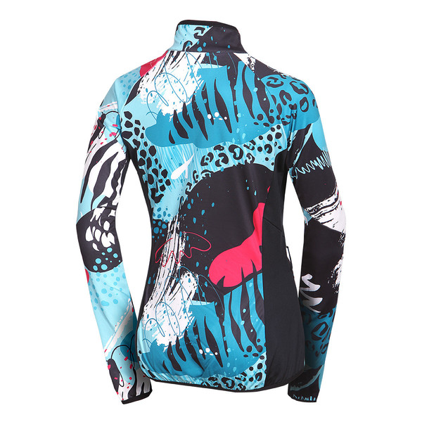 Dámská skialpová outdoorová mikina Northfinder Zliechova 2 Splash Print MI-46252SKP-632 26/27