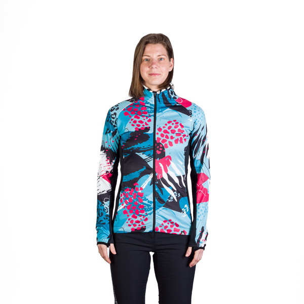 Dámská skialpová outdoorová mikina Northfinder Zliechova 2 Splash Print MI-46252SKP-632 26/27