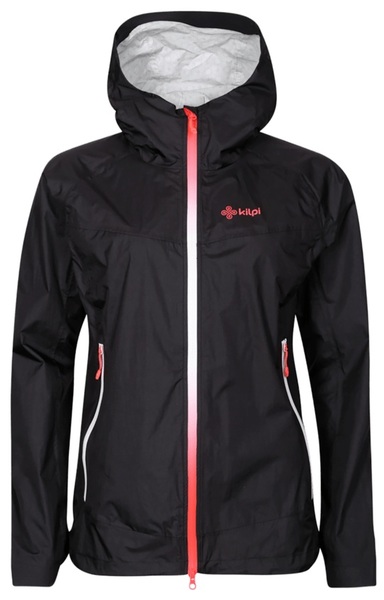 Dámská outdoorová bunda Kilpi HURRICANE-W Černá ZL0102KIBLK 26/27