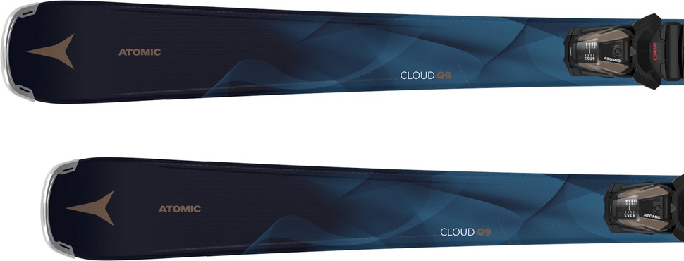 Dámské lyže Atomic Cloud Q9 + M 10 GW Grip Walk Black