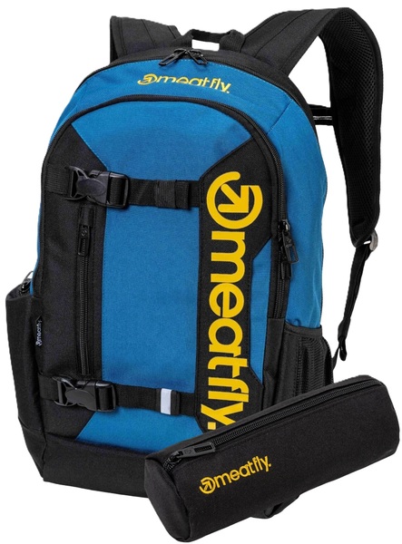 Batoh Meatfly Basejumper Super Teal / Honey 22 L + penál zdarma 26/27