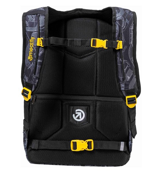 Batoh Meatfly Exile Blueprint Black 24 L 26/27