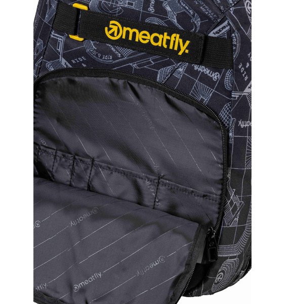 Batoh Meatfly Exile Blueprint Black 24 L 26/27