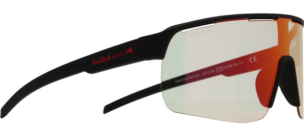 Sluneční brýle Red Bull Spect Dakota Pro 02X Black/Photochromic red mirror Cat. S1-S3 26/27