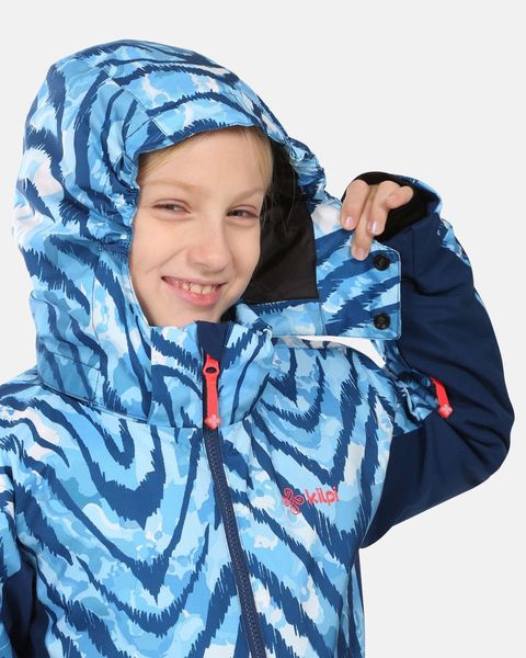 Dětská dívčí lyžařská bunda Kilpi SAMARA-JG Tmavě modrá ZJ0112KIDBL 25/26