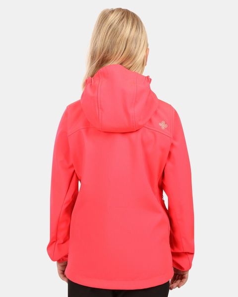 Dívčí softshellová bunda KILPI RAVIA-J Růžová ZJ0115KIPNK
