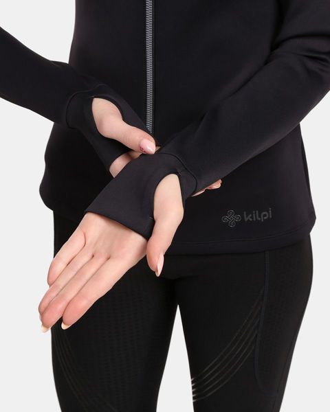 Dámská funkční mikina Kilpi LAJEN-W černá 1L0205KIBLK 26/27