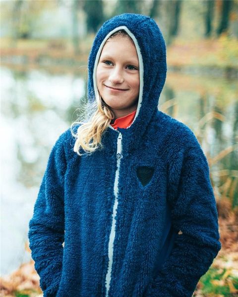 Dětská hřejivá mikina Kilpi NORKA-JG Tmavě modrá WJ0211KIDBL 26/27