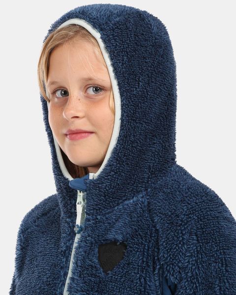 Dětská hřejivá mikina Kilpi NORKA-JG Tmavě modrá WJ0211KIDBL 26/27