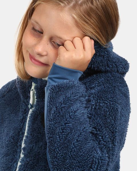 Dětská hřejivá mikina Kilpi NORKA-JG Tmavě modrá WJ0211KIDBL 26/27
