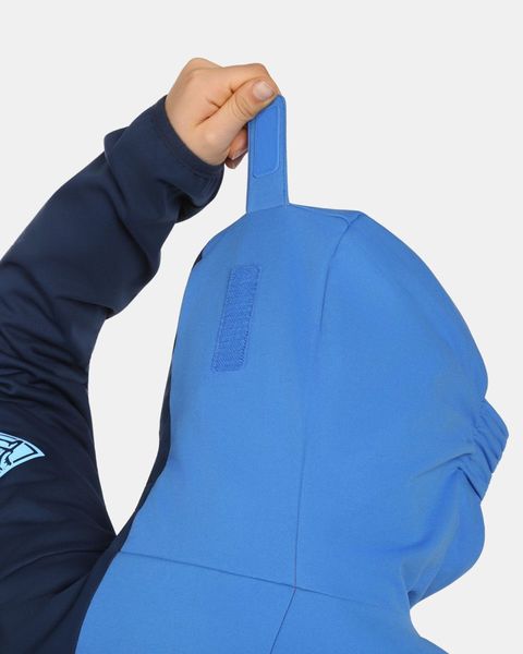 Dětská chlapecká softsheelová bunda Kilpi ONTAVIO-JB Tmavě modrá 1J0107KIDBL 26/27