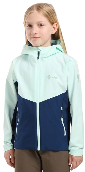 Dětská dívčí outdoorová bunda Kilpi ORLETI-JG Tmavě modrá 1J0103KIDBL 26/27