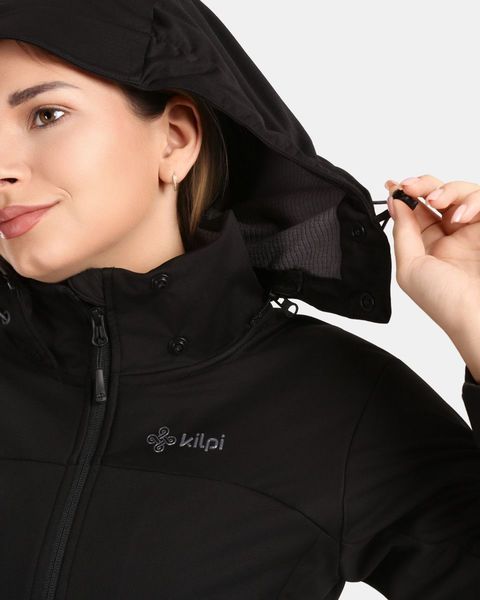 Dámská softshellová bunda Kilpi ONTAVIA-W černá 1L0113KIBLK 26/27