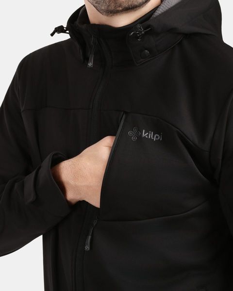 Pánská softshellová bunda Kilpi ONTAVIO-M černá 1M0112KIBLK 26/27